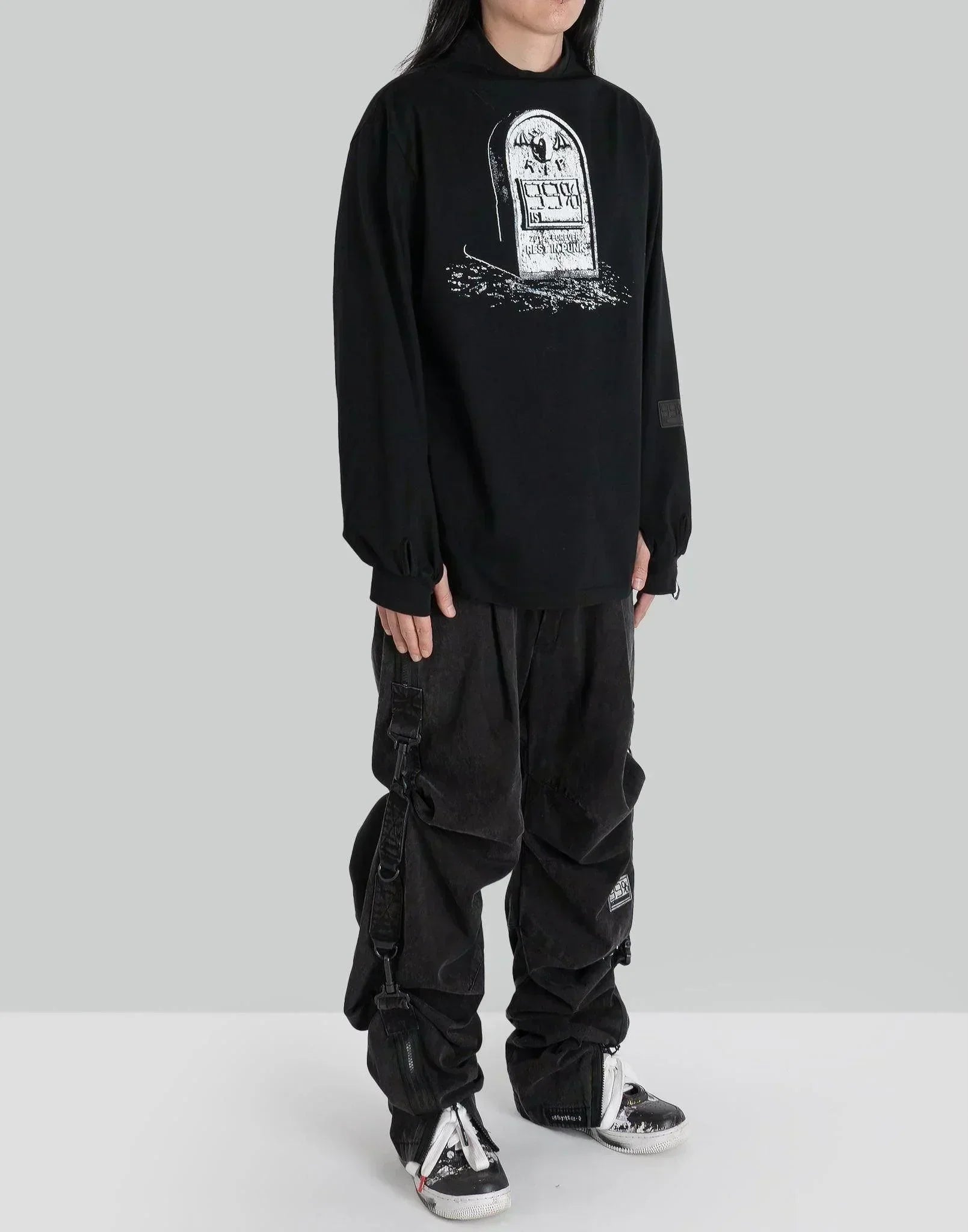 99%IS- - Washed D-ring pants - 082plus
