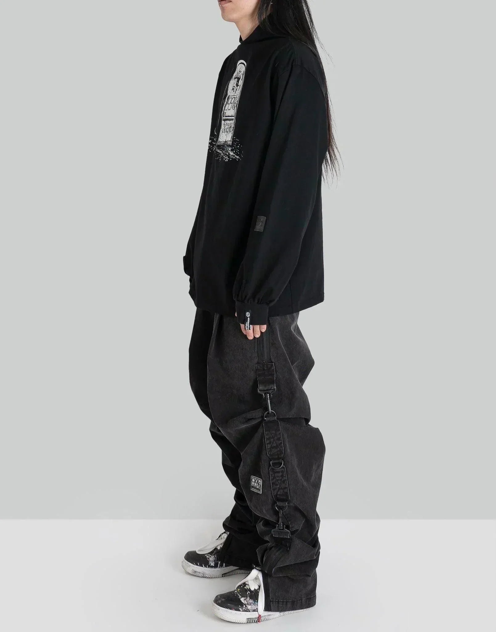 99%IS- - Washed D-ring pants - 082plus