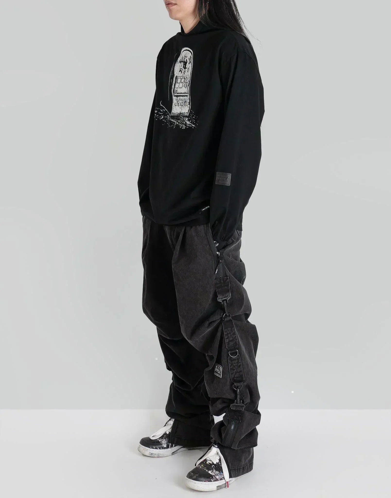 99%IS- - Washed D-ring pants - 082plus