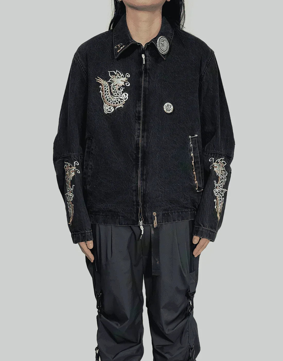 99%IS- Washed Denim Yong Jamba (Hand Made Custom) – 082plus