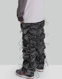 99%IS- - WASHED GOBCHANG PANTS - 082plus