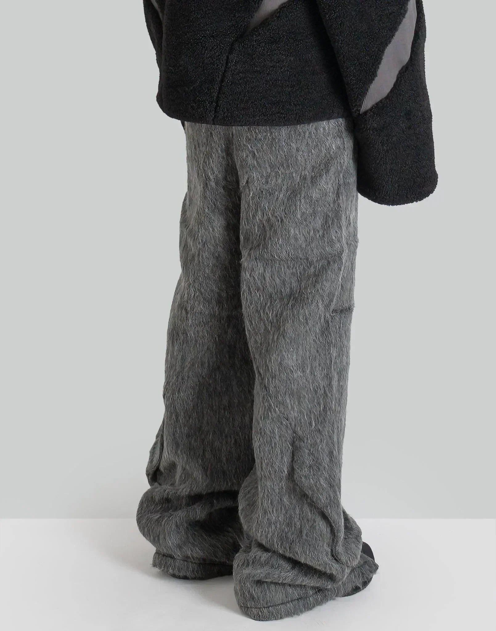 HELIOT EMIL - ALPACA BLEND TROUSERS - 082plus