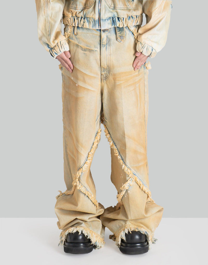EgonLab - ARGYLE DENIM PANT - 082plus