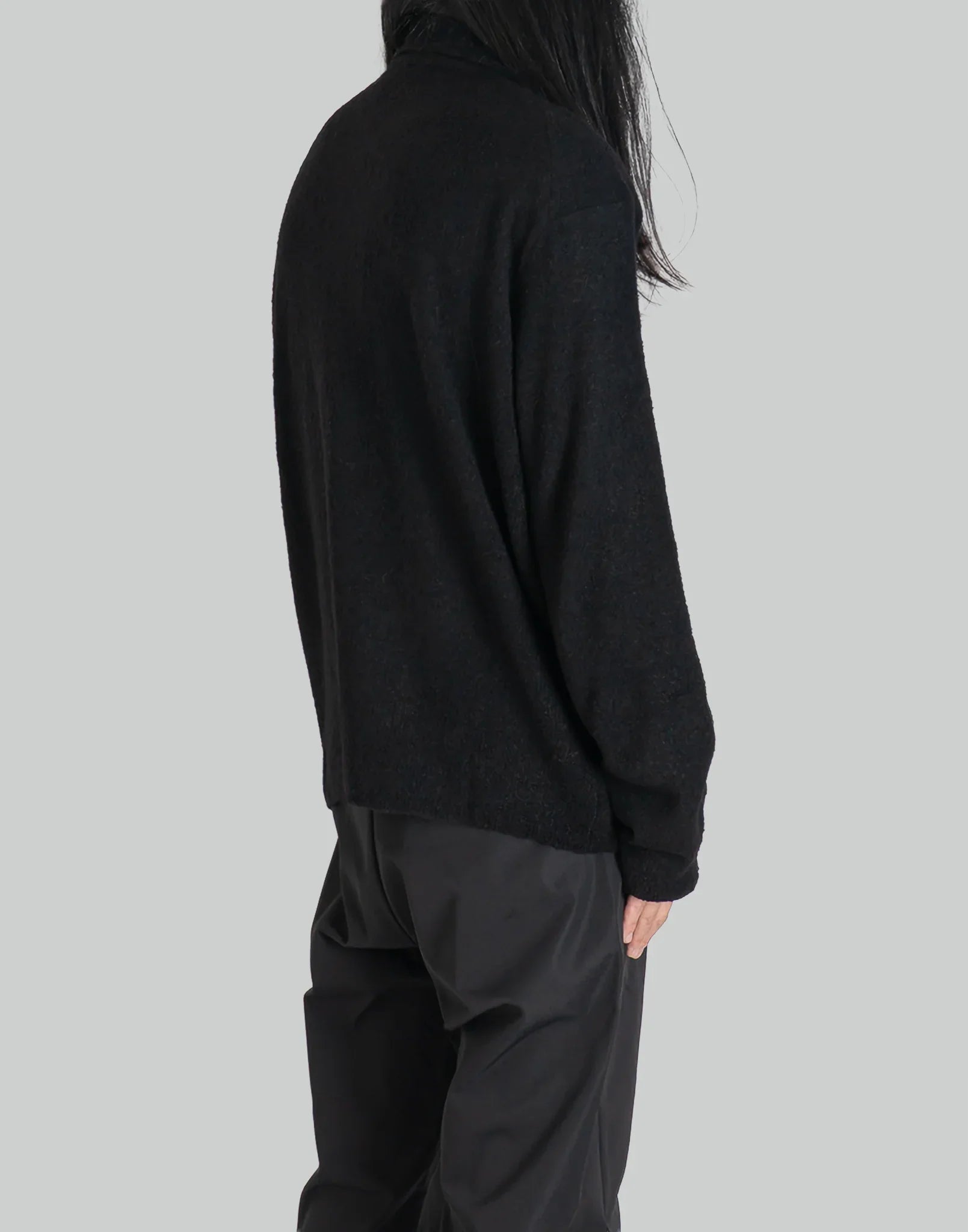 POST ARCHIVE FACTION - BOUCLE ZIP SHIRT (ARCHIVE) - 082plus