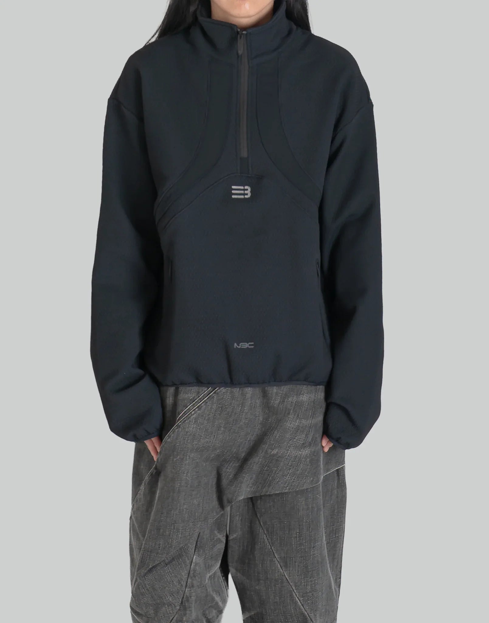 BOUNCE BACK HALF ZIP SWEATER