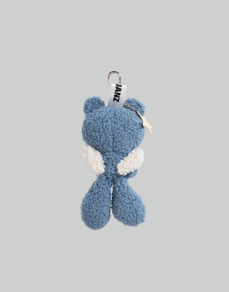 BUMPY ANGEL TEDDY PLUSH KEYCHAIN