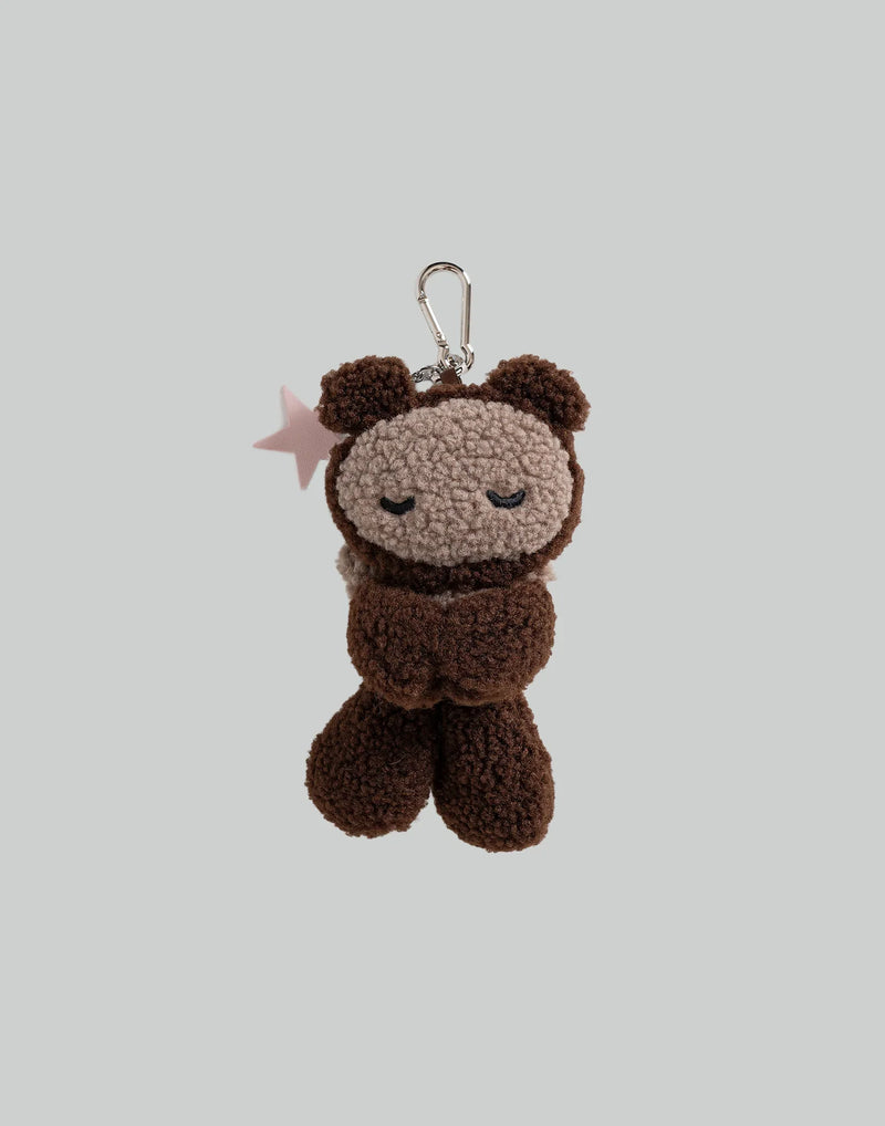 SANKUANZ - BUMPY ANGEL TEDDY PLUSH KEYCHAIN - 082plus