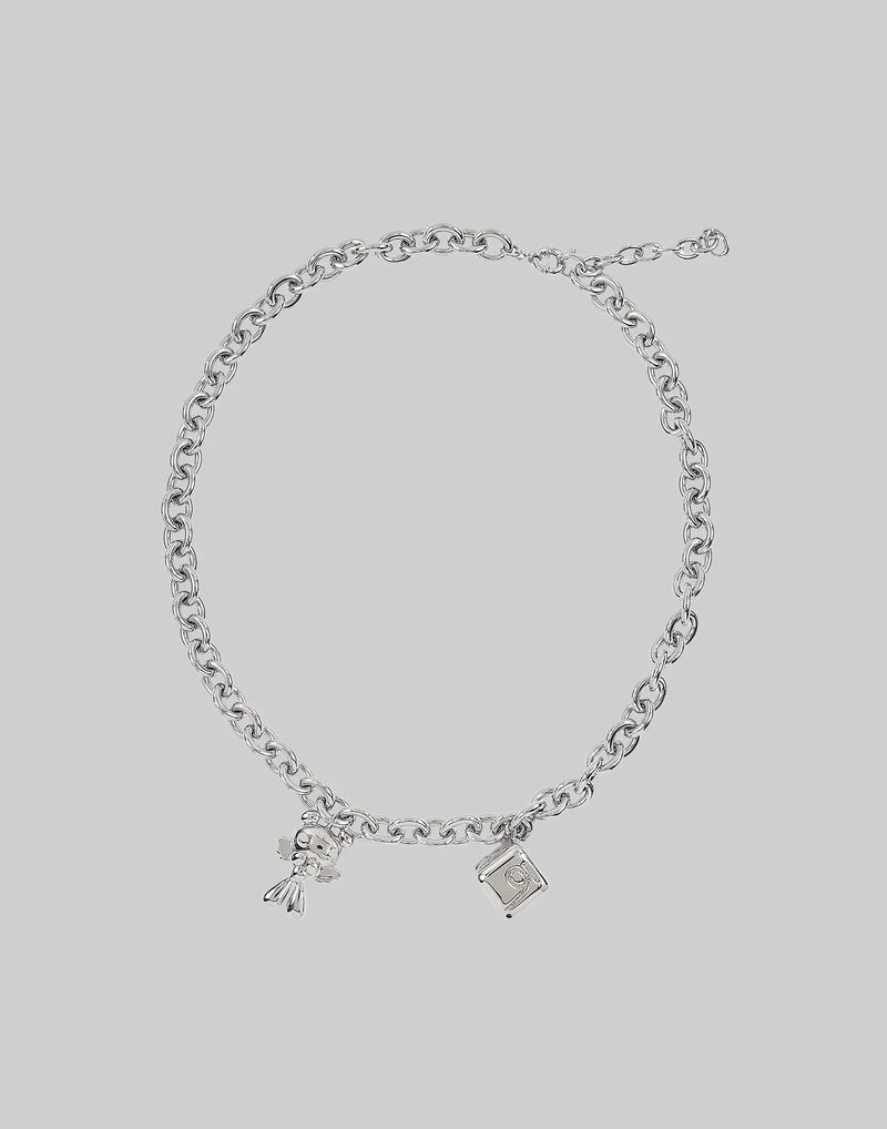 BUMPY DICE TEDDY NECKLACE