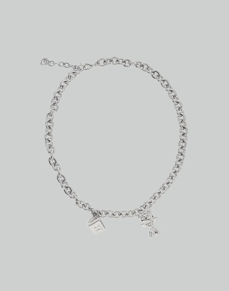 BUMPY DICE TEDDY NECKLACE