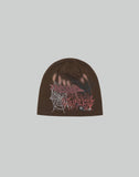 SANKUANZ - BUMPY GRAFFITI PRINT KNIT BEANIE - 082plus