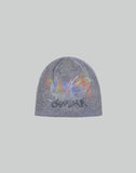 SANKUANZ - BUMPY GRAFFITI PRINT KNIT BEANIE - 082plus