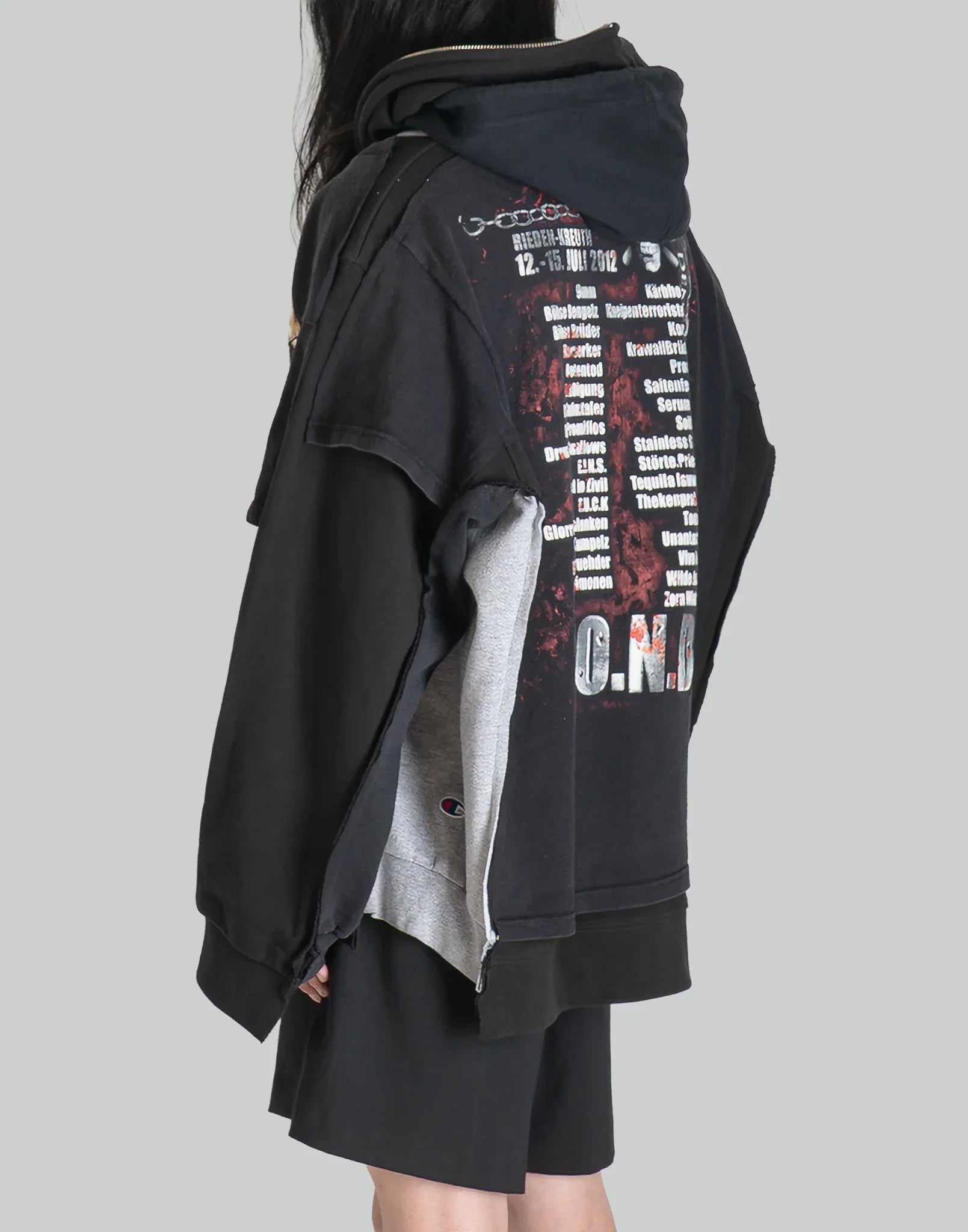 DISCOVERED - Band Tee Sweat Hoodie - 082plus