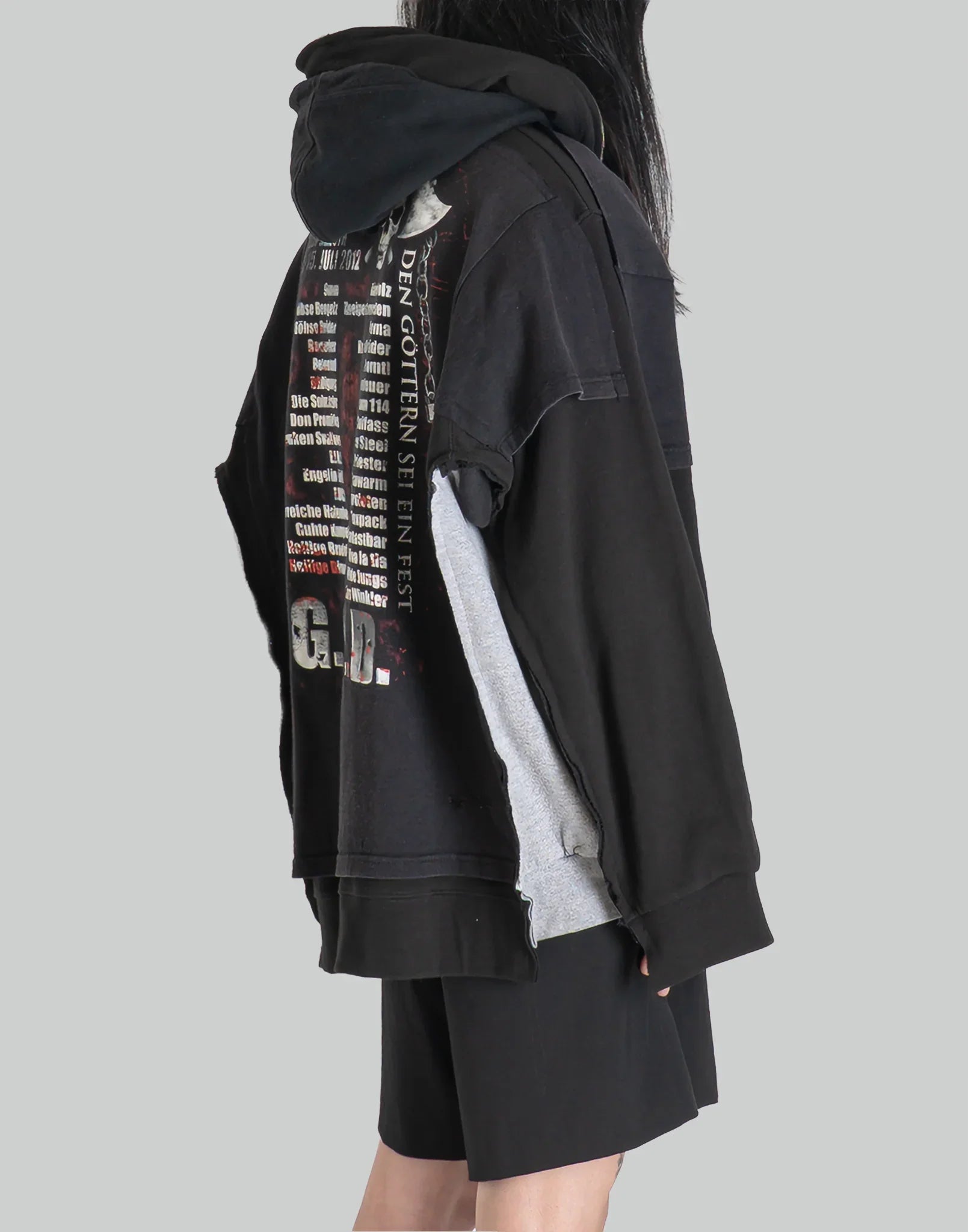DISCOVERED - Band Tee Sweat Hoodie - 082plus