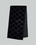 Burning velvet scarf