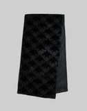Burning velvet scarf