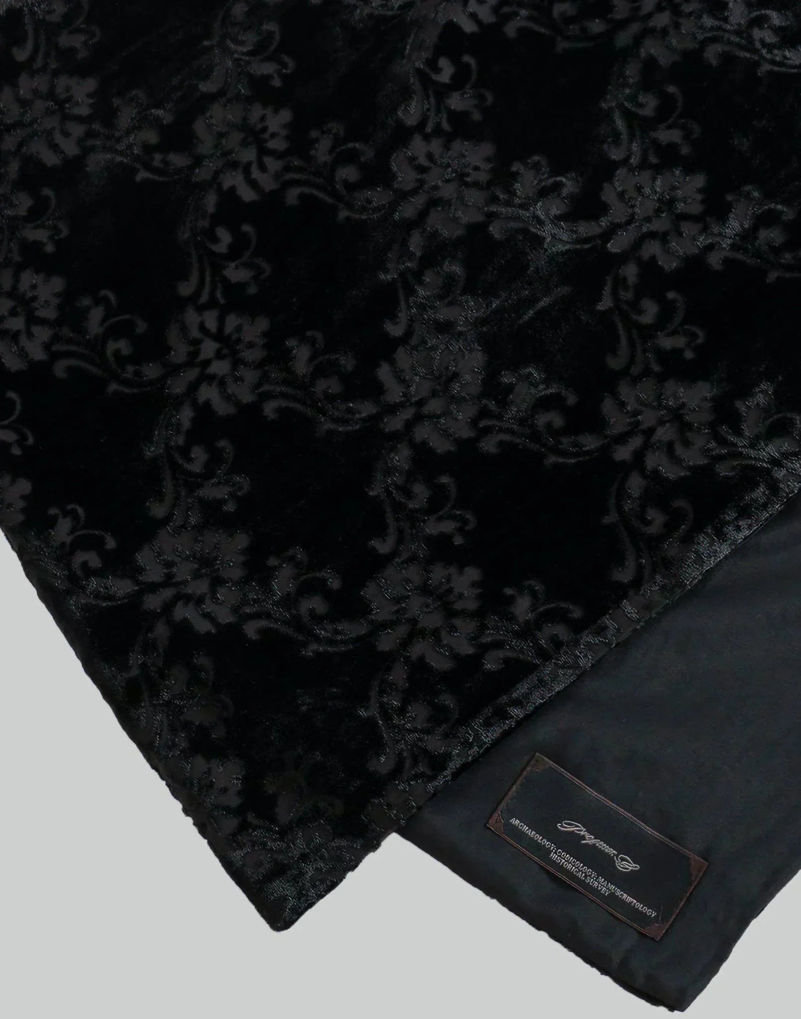 professor.E - Burning velvet scarf - 082plus