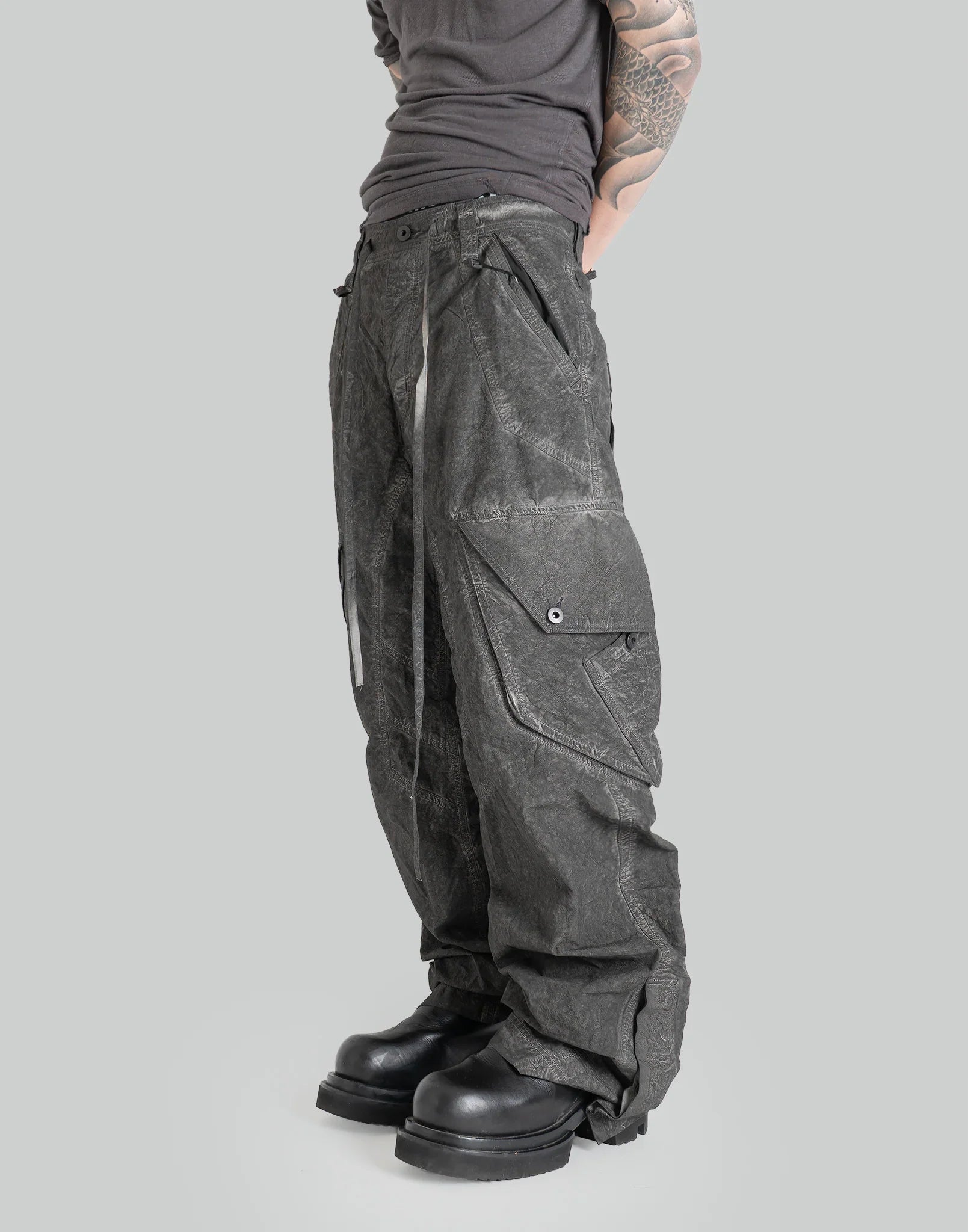 blackmerle - CARGO PANTS - 082plus