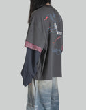 NAMESAKE - CHUCK 3-LAYERED TEE - 082plus