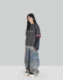 NAMESAKE - CHUCK 3-LAYERED TEE - 082plus