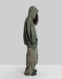 032C - 'SPLICED'' BUBBLE HOODIE - 082plus