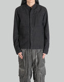 COLLARLESS JACKET
