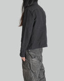 blackmerle - COLLARLESS JACKET - 082plus