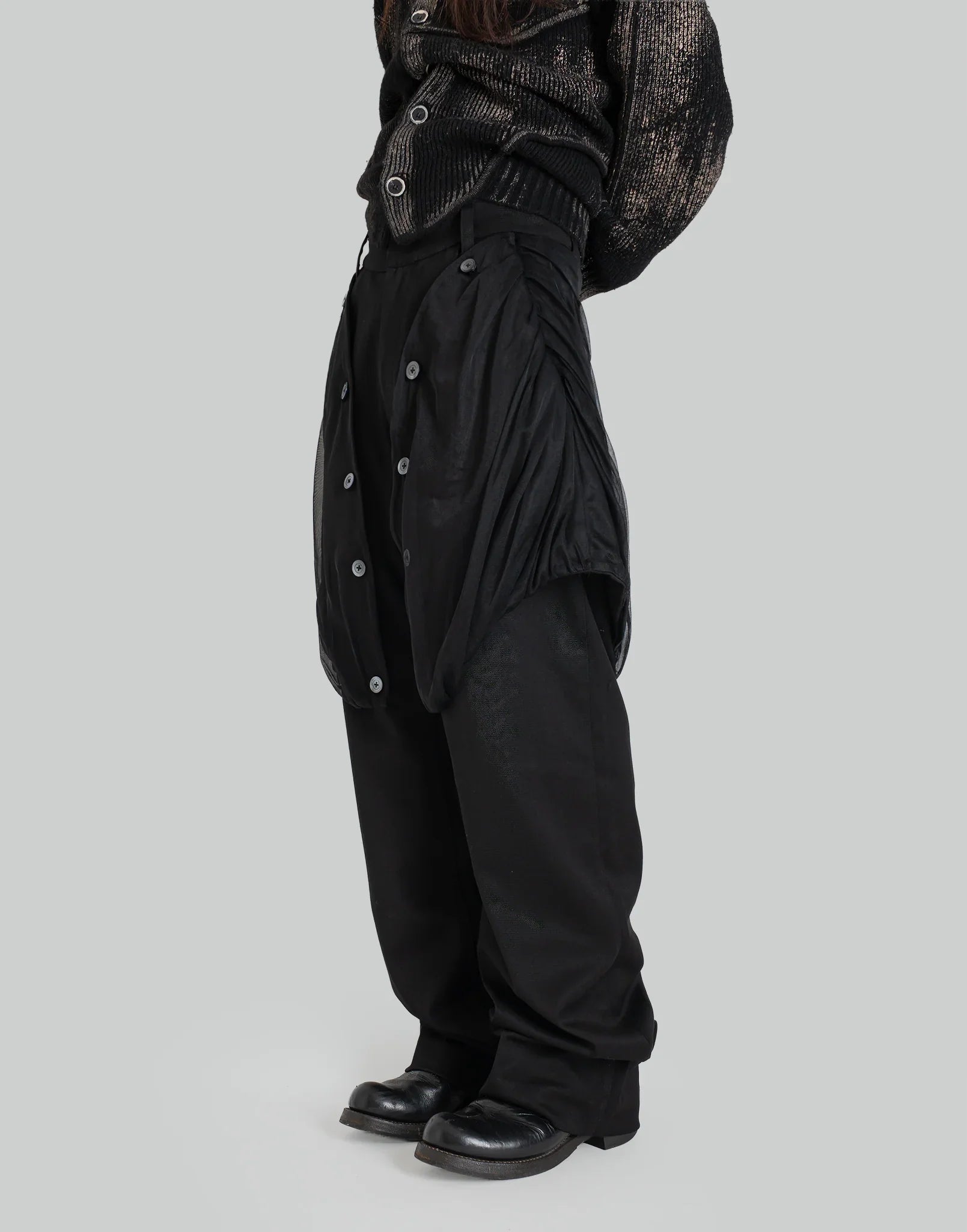 JUNTAE KIM - CORSET SKIRT PANTS - 082plus