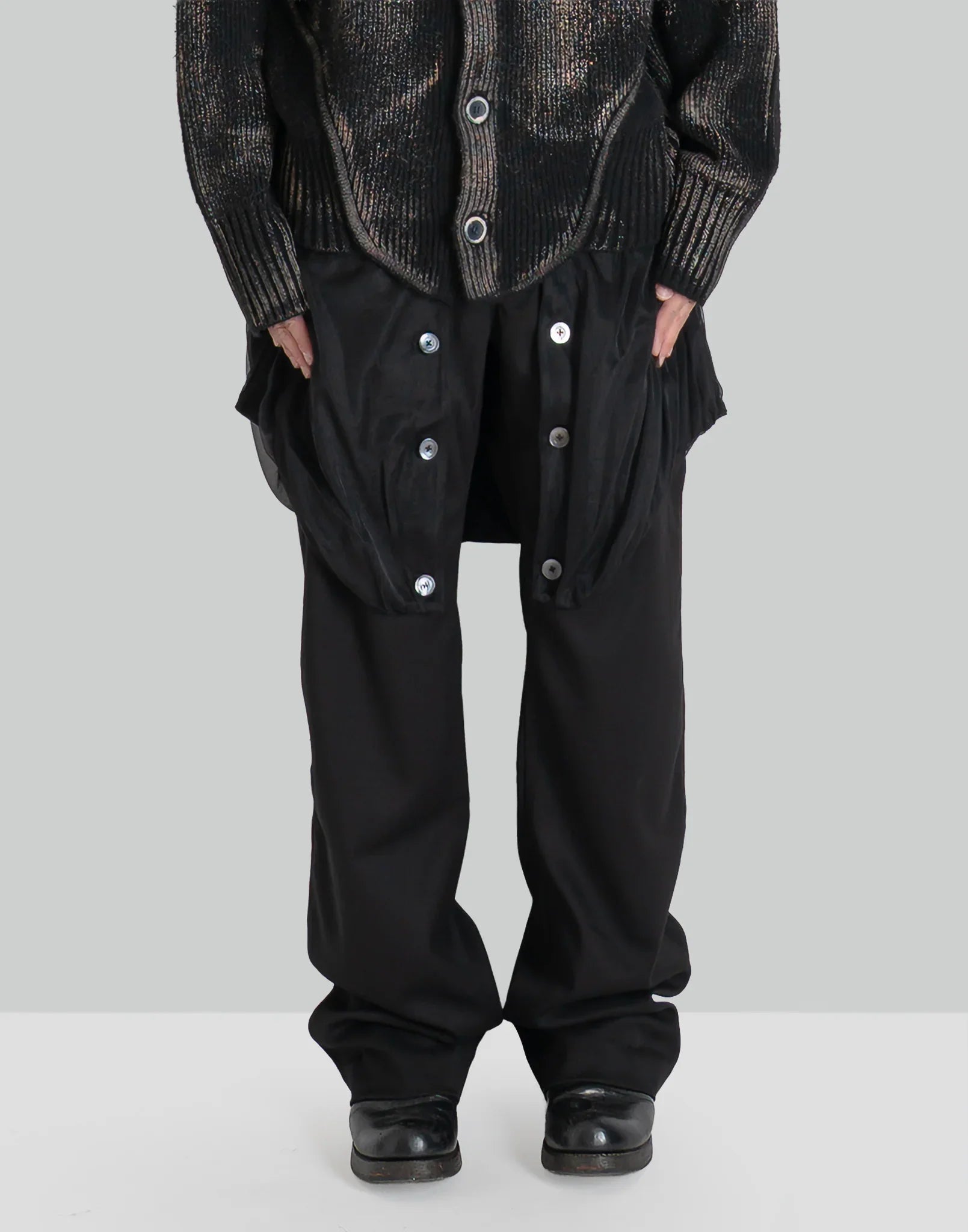 JUNTAE KIM - CORSET SKIRT PANTS - 082plus