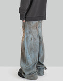 DISCOVERED - CRASH DENIM PANT - 082plus