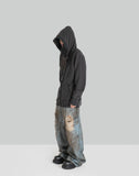 DISCOVERED - CRASH DENIM PANT - 082plus