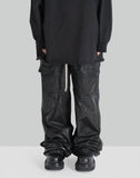 Rick Owens Drkshdw - CREATCH WIDE CARGO DRAWSTRING - 082plus