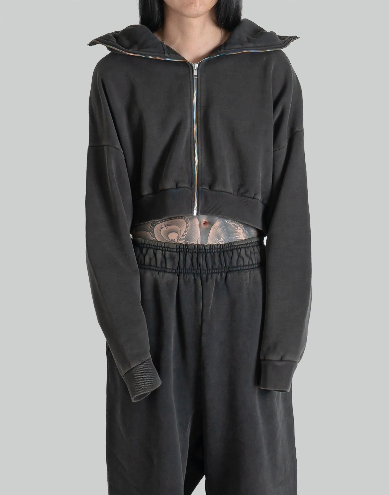 entire studios - CROPPED FULL ZIP - 082plus