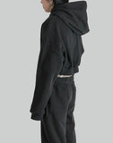 entire studios - CROPPED HEAVY HOOD - 082plus