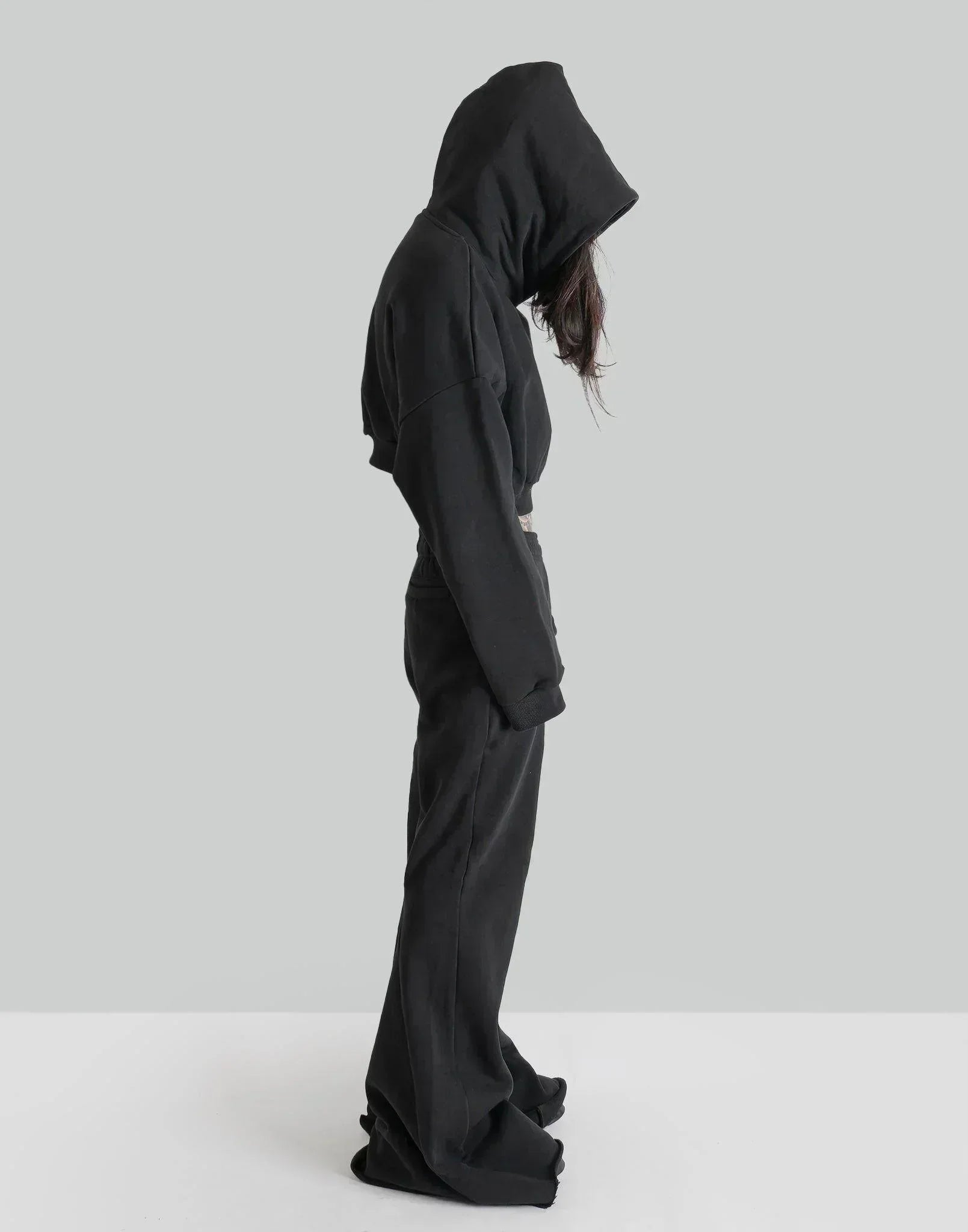 entire studios - CROPPED HEAVY HOOD - 082plus