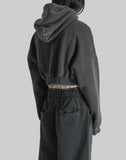 entire studios - CROPPED HEAVY HOOD - 082plus