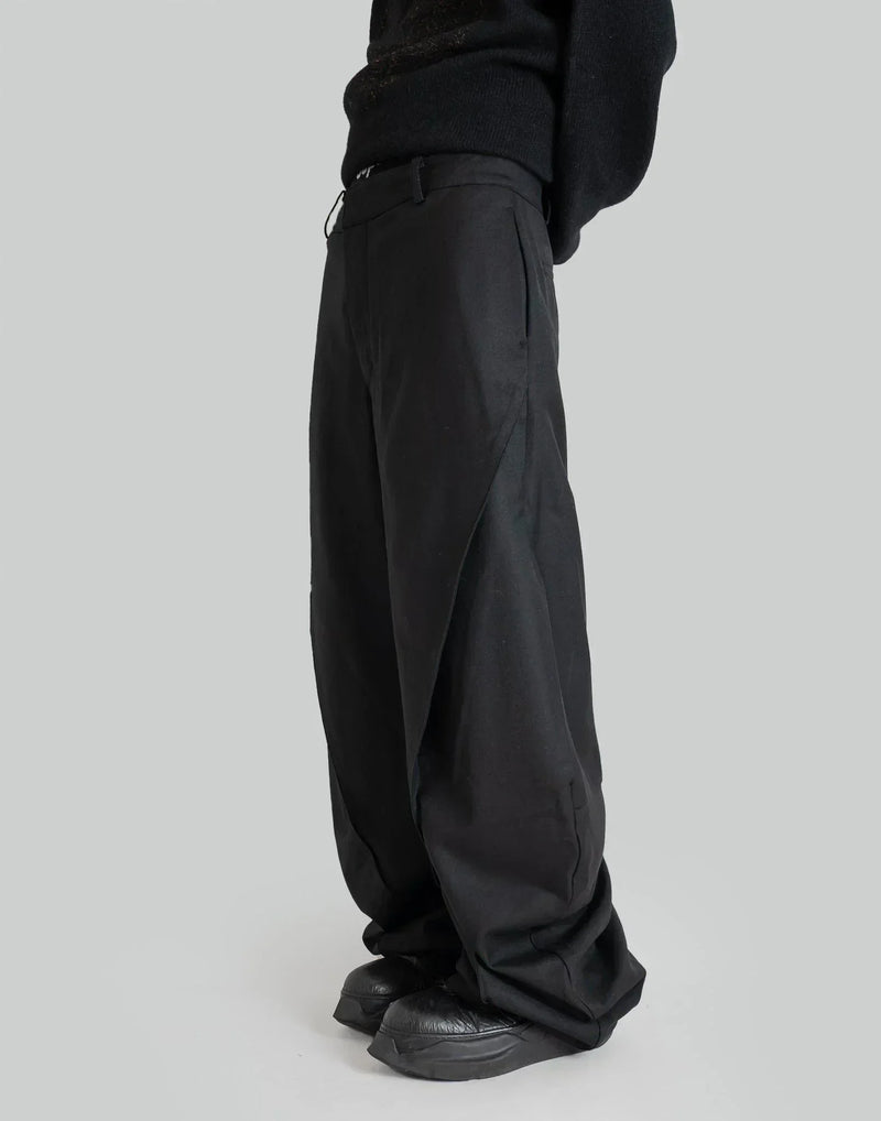 JiyongKim - CURVED WIDE TROUSERS - 082plus