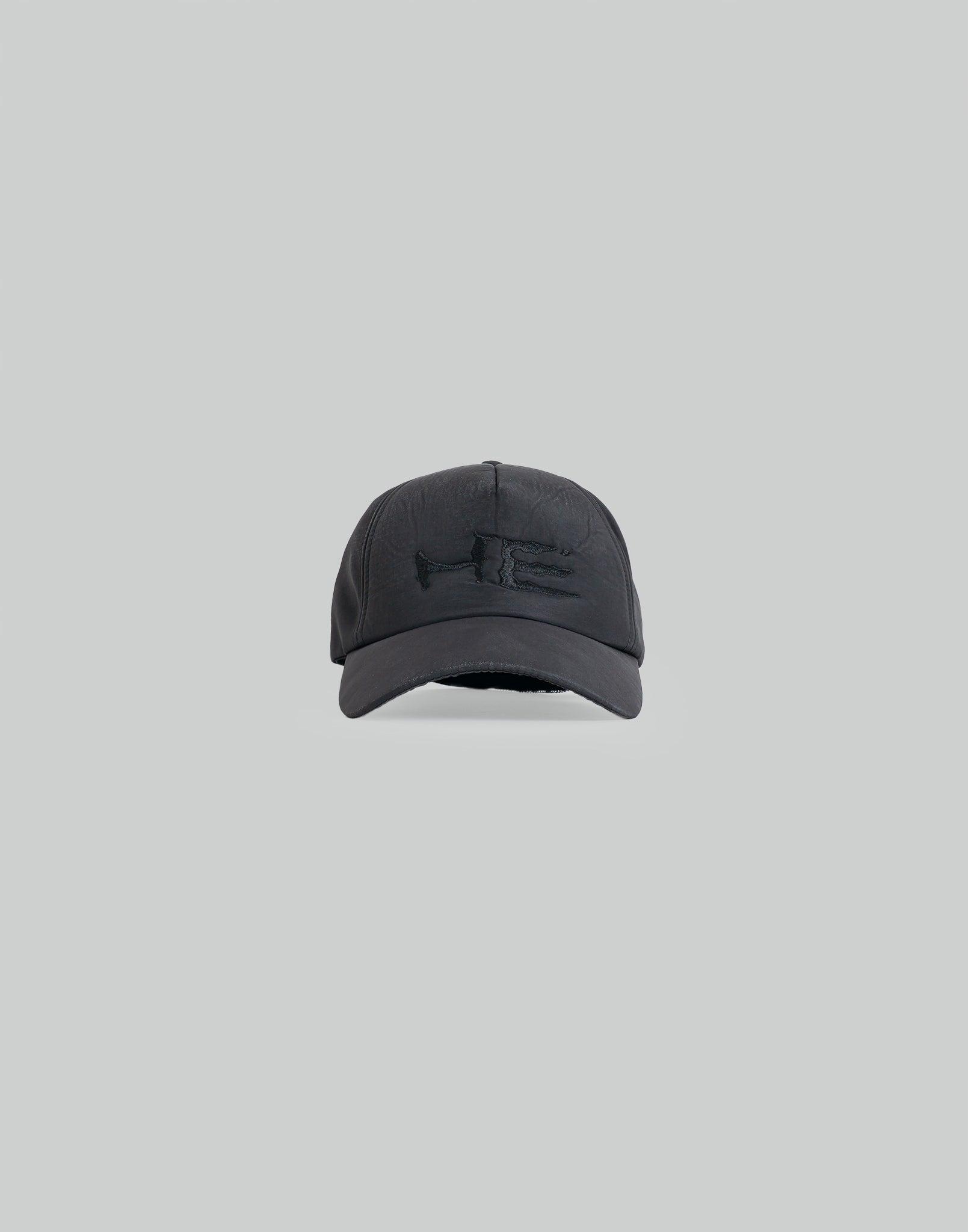 HELIOT EMIL Haploid cap ナイロン HELIOT EMIL Black Haploid Cap Heliot Emil