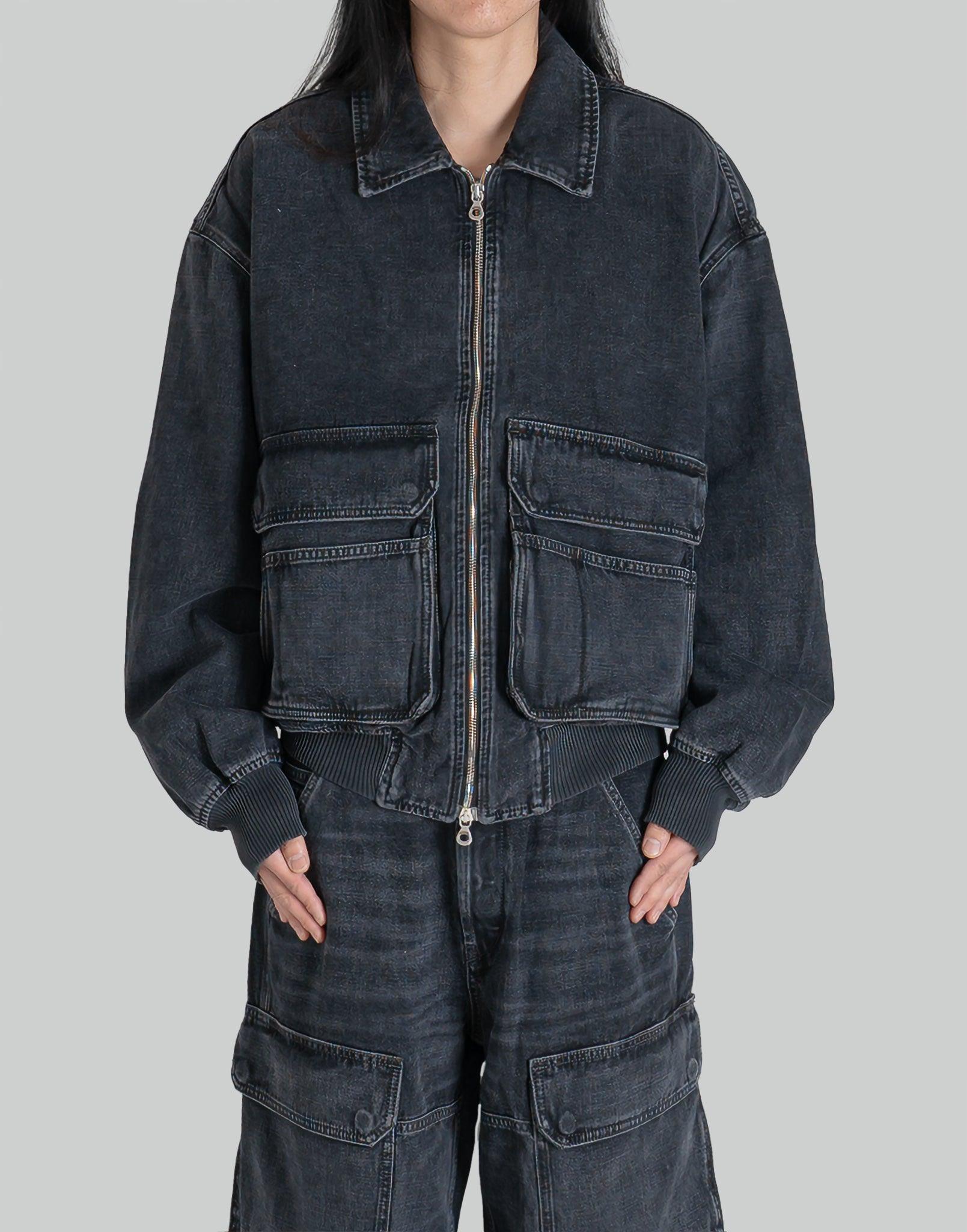 【送料&関税込】Diesel d-kurz Jacket - Unisex Diesel D-Kurz Jacket | Neutrals | FARFETCH