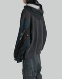 DISCOVERED - Band Tee Dolman Zip Hoodie - 082plus