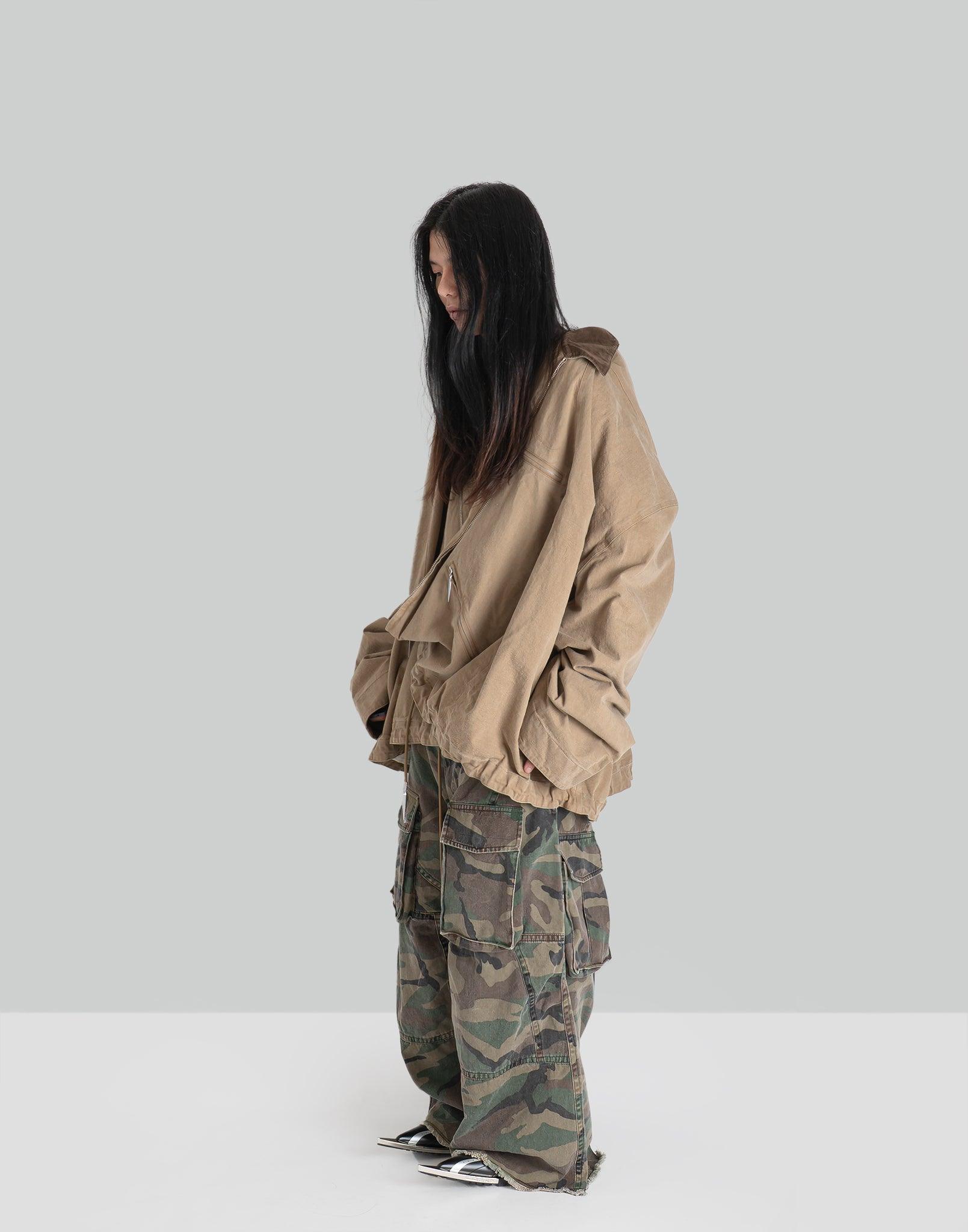 SANKUANZ - DECONSTRUCTED MULTI POCKET JACKET - 082plus