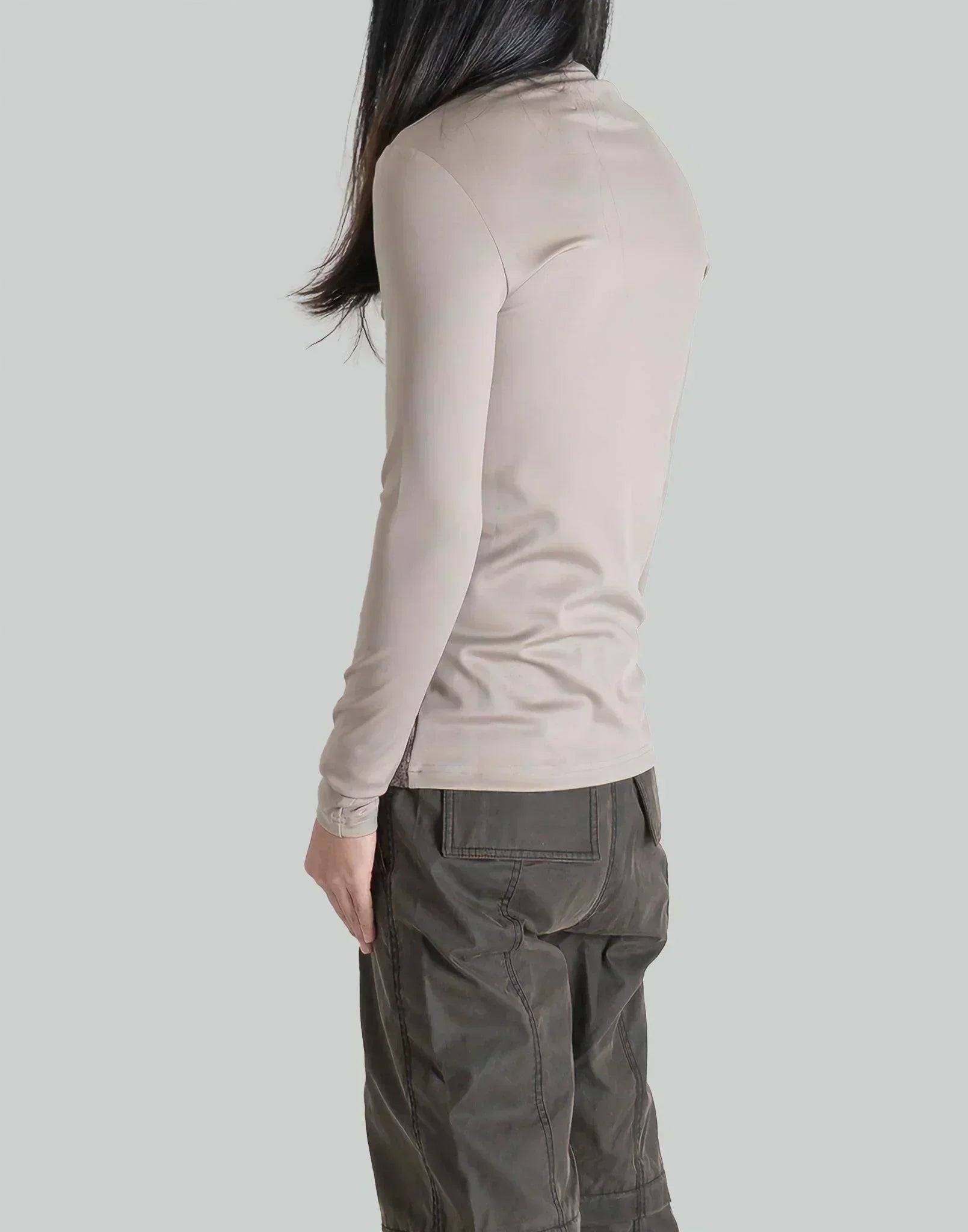 FENG CHEN WANG - DECONSTRUCTION PRINTED JERSEY TOP - 082plus