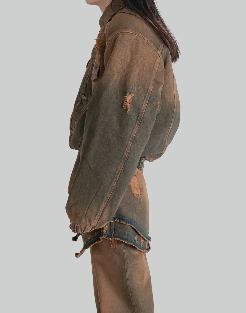 EgonLab - DENIM BOMBER - 082plus