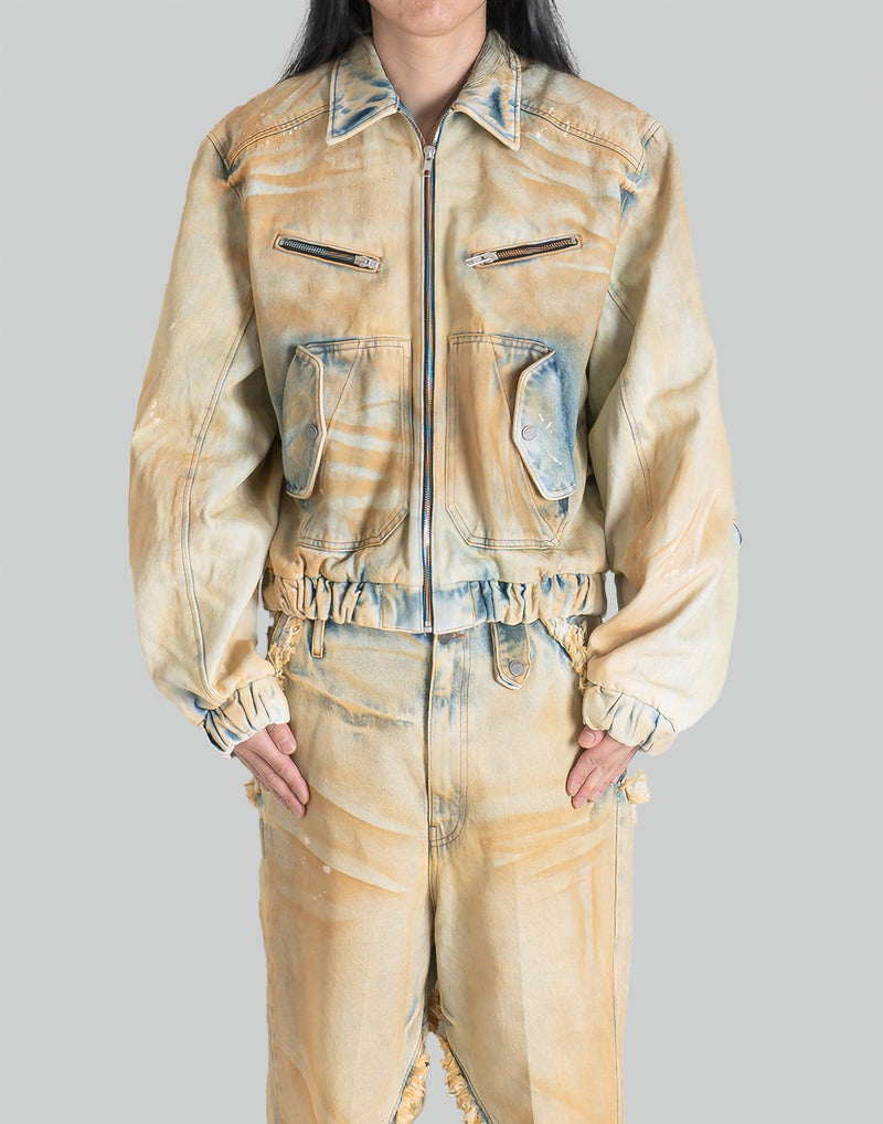 EgonLab - DENIM LINING BOMBER - 082plus