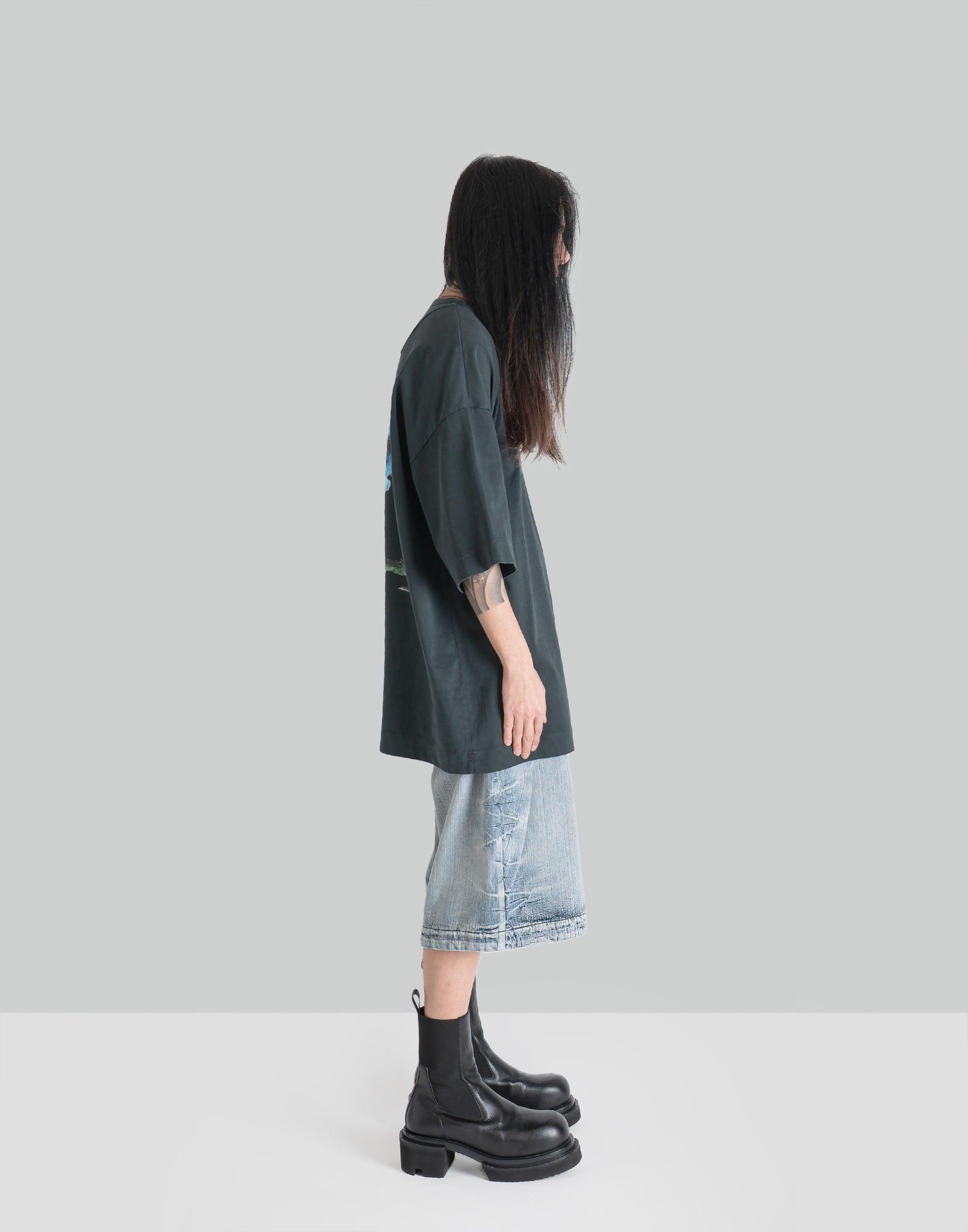 Juun.J - DENIM PLEATED SHORTS - 082plus