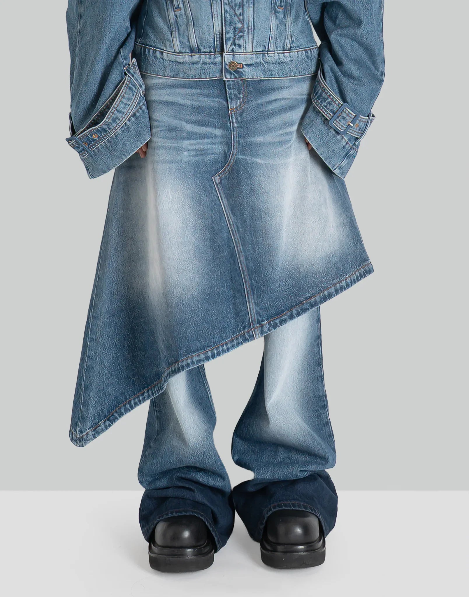 EgonLab - DENIM SKIRT - 082plus