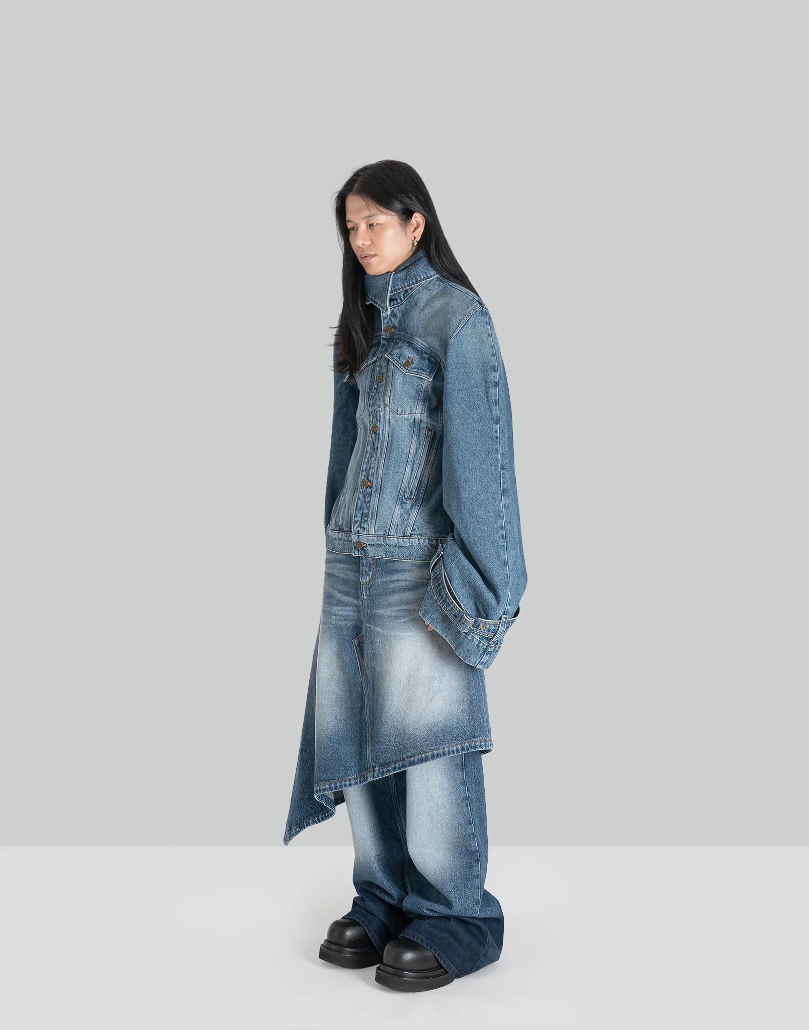 EgonLab - RAGLAN DENIM JACKET - 082plus