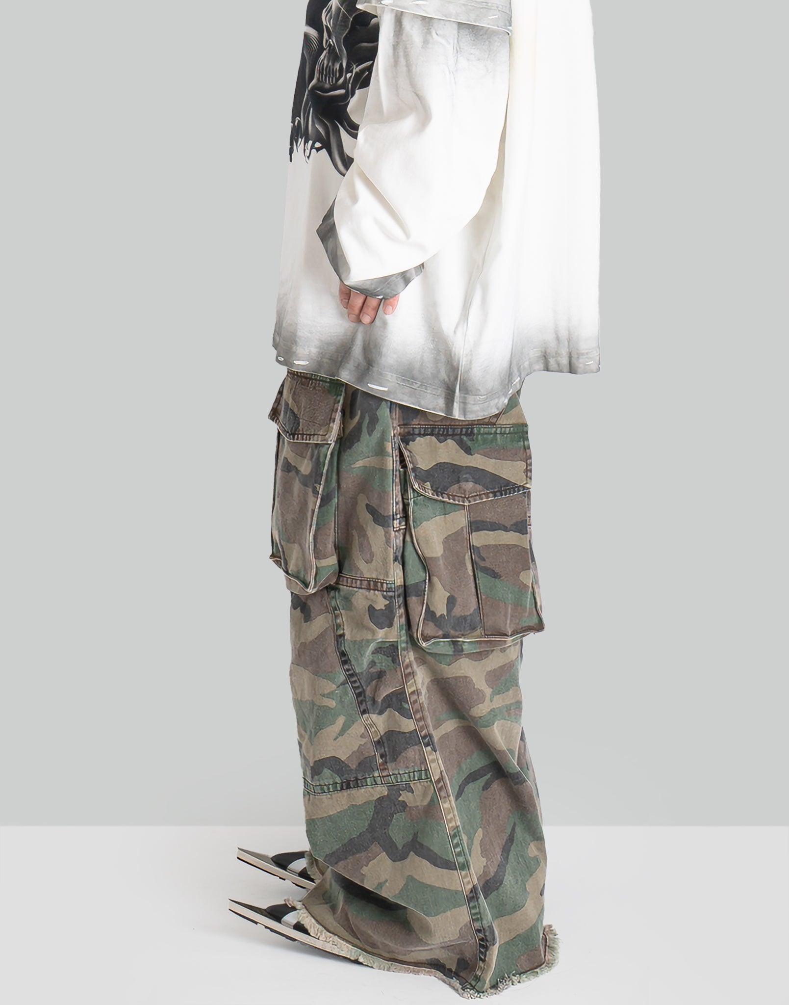 SANKUANZ - DOUBLE-LAYER WAIST CROPPED PANTS - 082plus