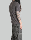 blackmerle - DOUBLE NECK TEE - 082plus