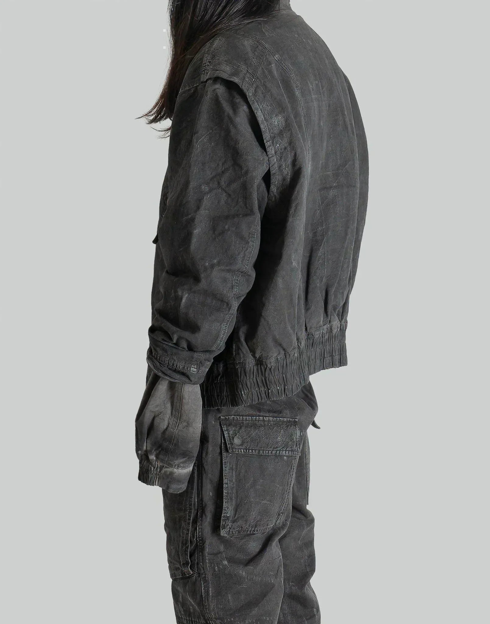 blackmerle - DOUBLE SLEEVE BOMBER - 082plus