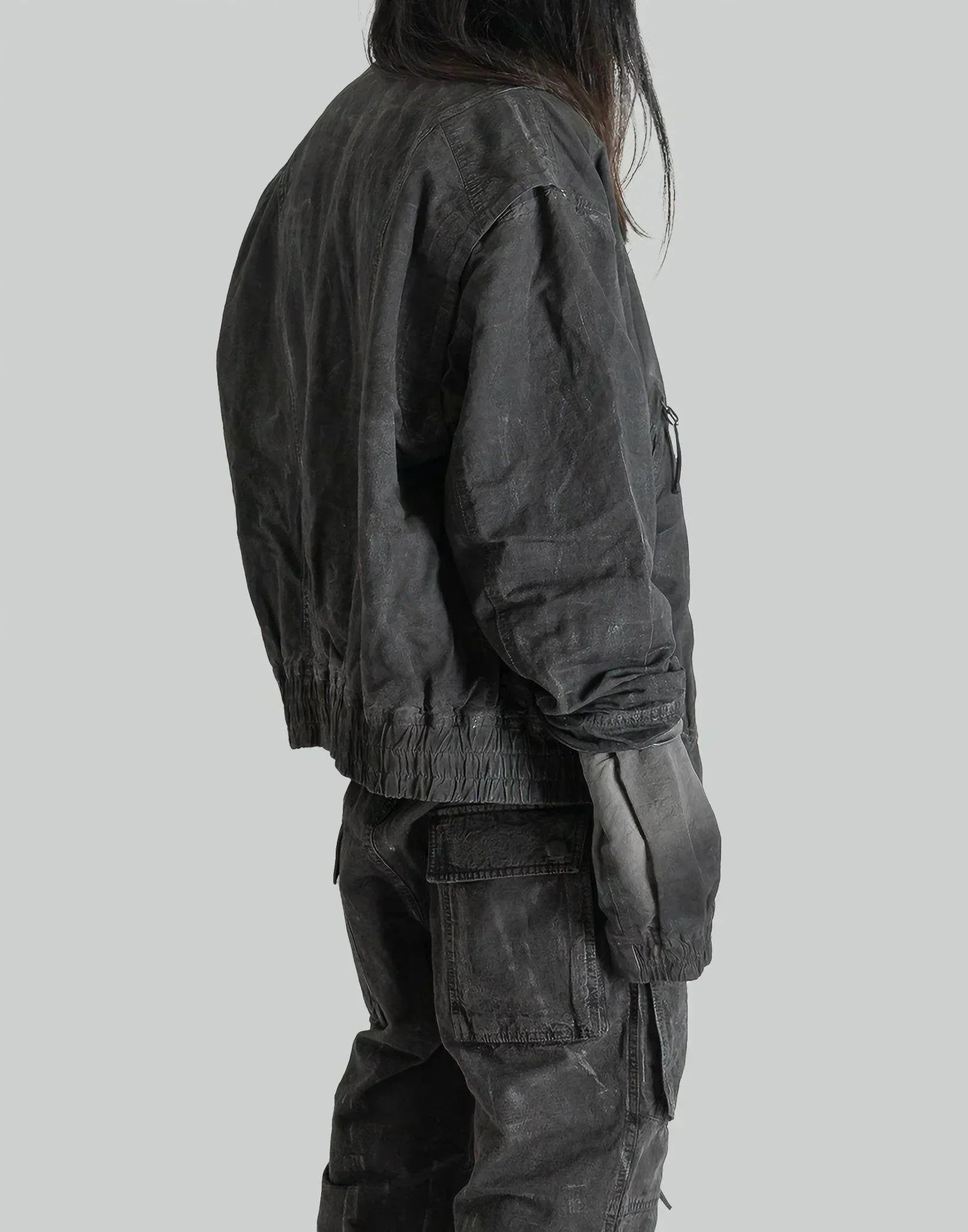blackmerle - DOUBLE SLEEVE BOMBER - 082plus